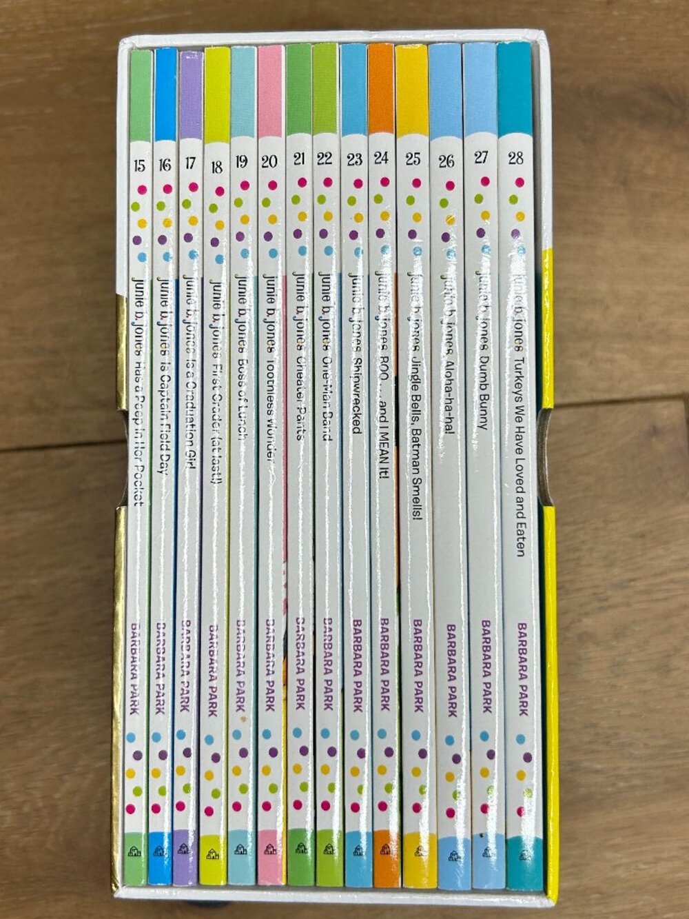 Junie B. Jones Collection 2 Box Set (Books 15–28)